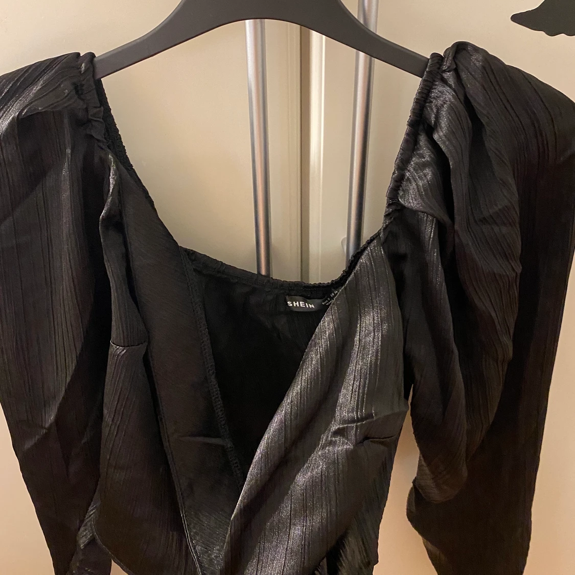 Svart topp i str S - 90