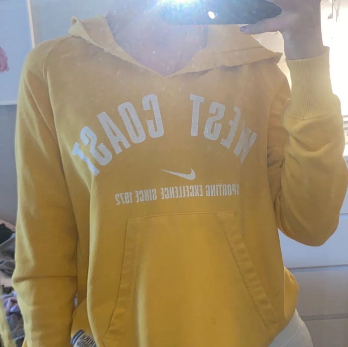 Vintage Nike hoodie storlek M - 90