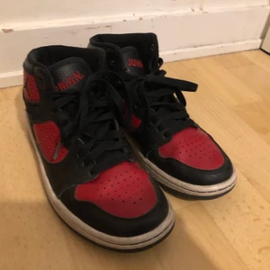 Jordans - Säljer mina älskade Jordans då dom inte kommer till så mycket användning längre. Är väldigt lika Jordans air 1. Bra skick och köpta för ett tag sen så slutsålda. I storlek 36,5. Säljer för 800kr + frakt. 