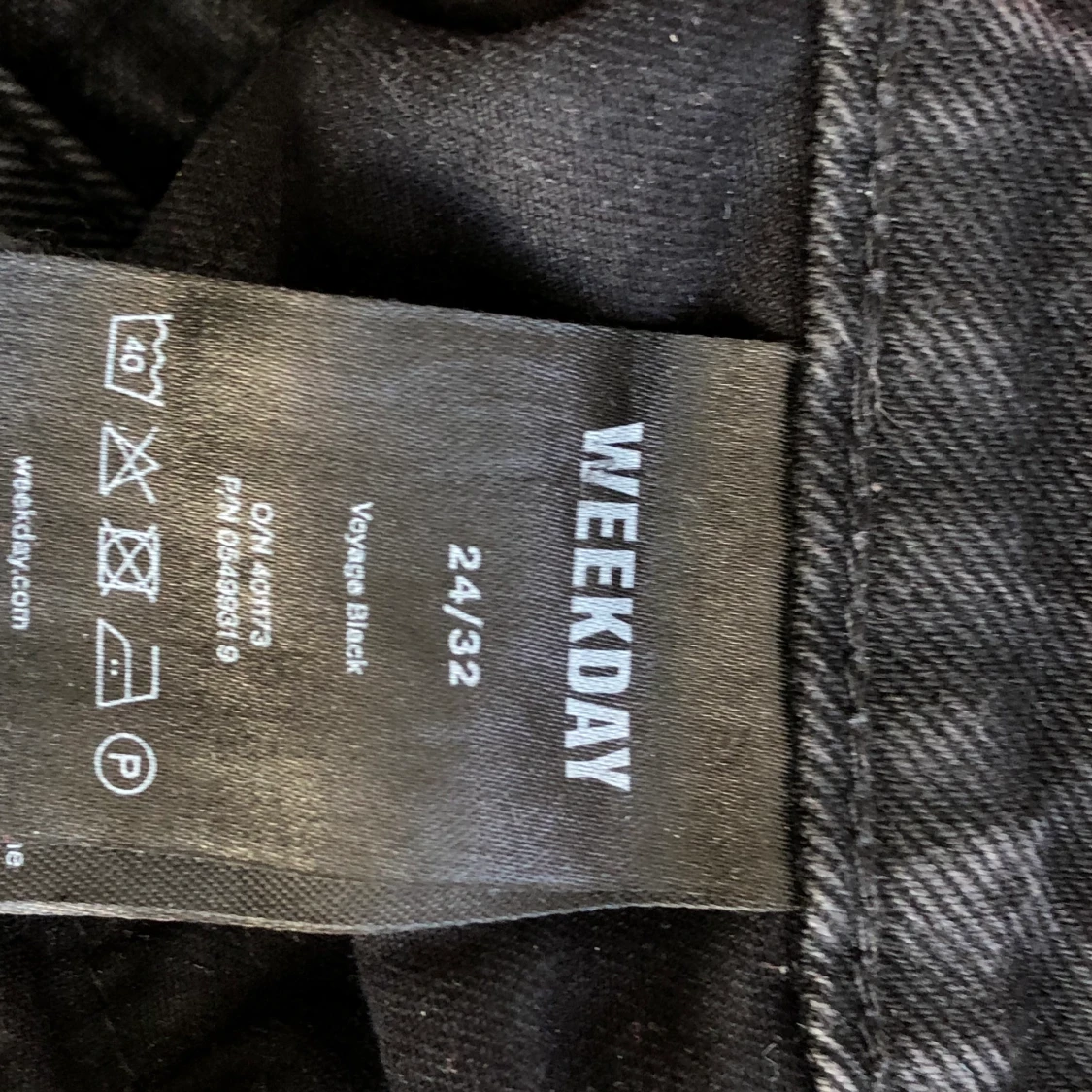 Raka högmidjade jeans  - 91