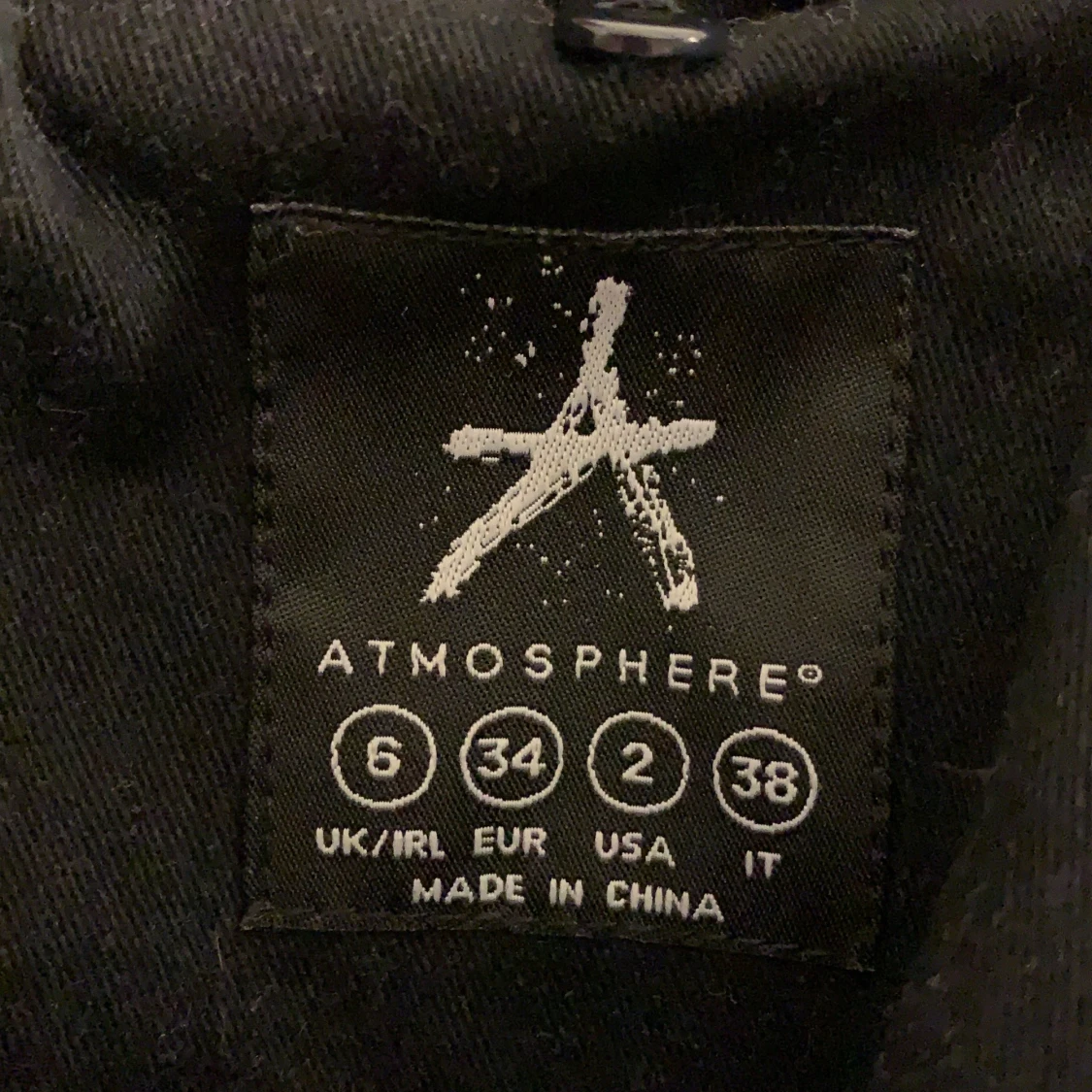 Atmosphere Kappa Svart - 91