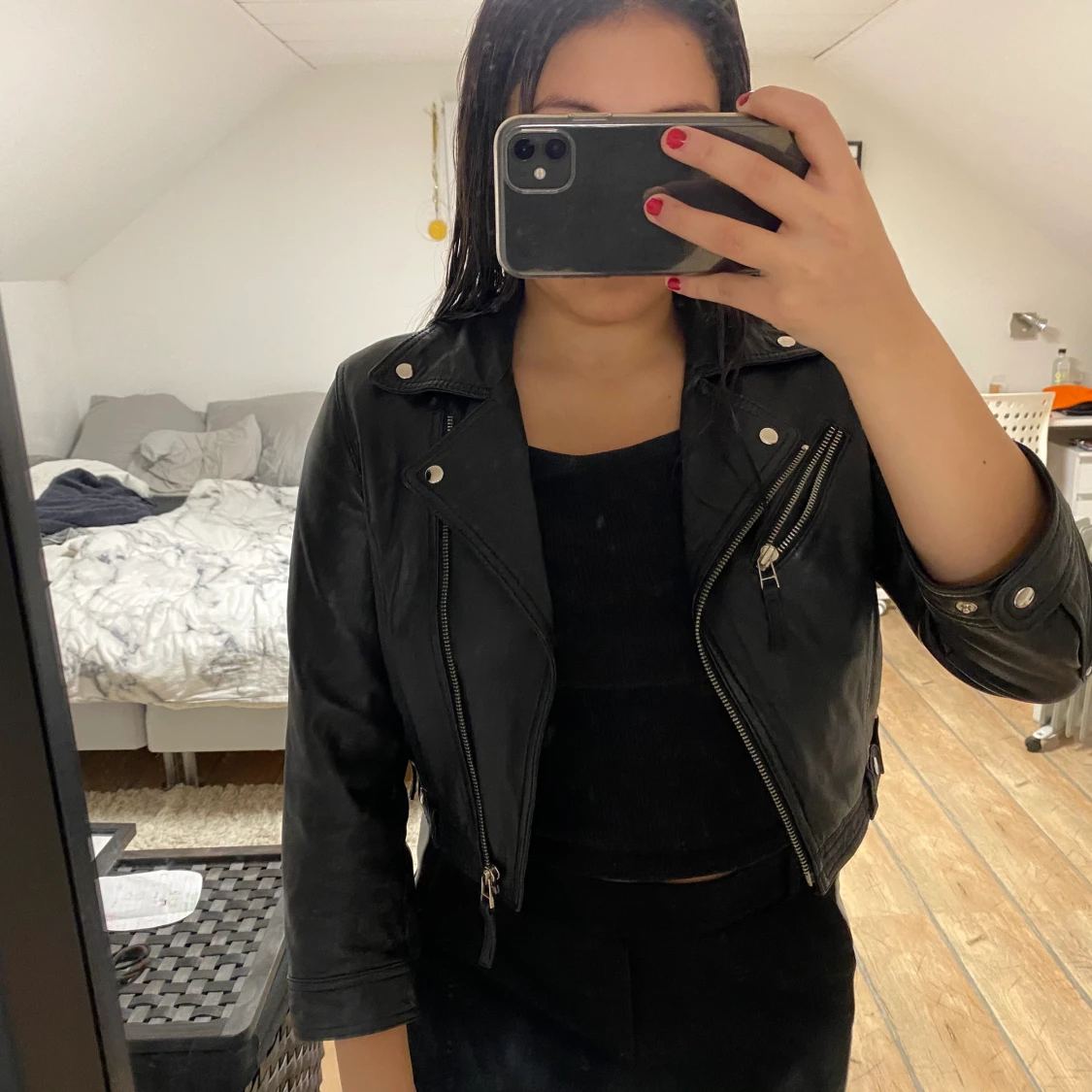 Bruno Z skinnjacka storlek S