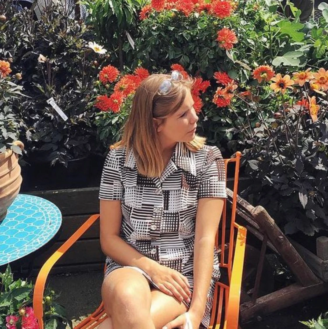 Vintage 60-tals mini klänning  - 91