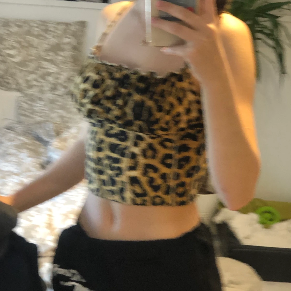 Leopard topp
