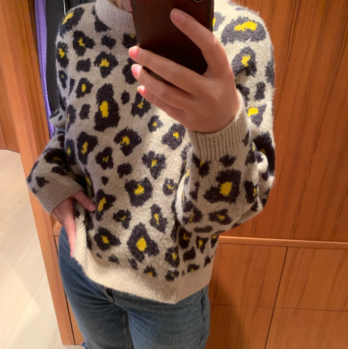 Stickad tröja - 90