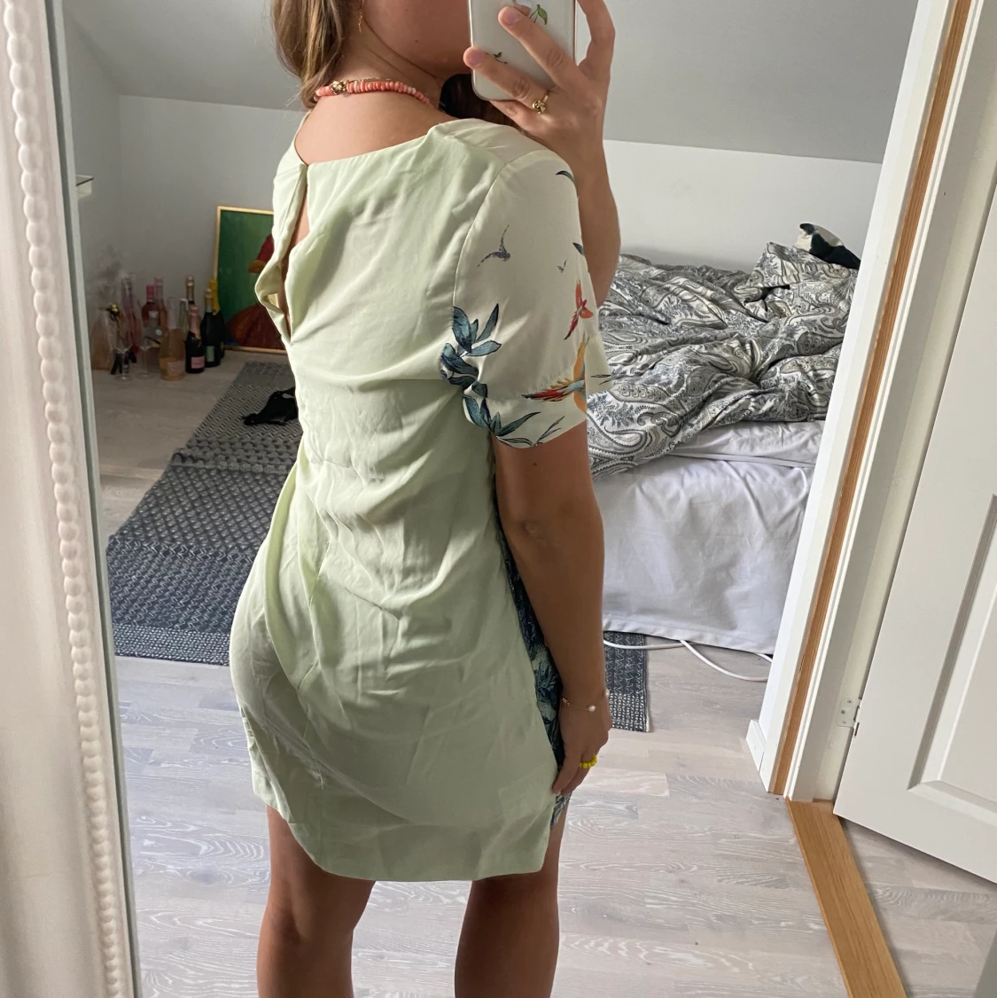 Klänning i fint mönster från hm🥰 - 90