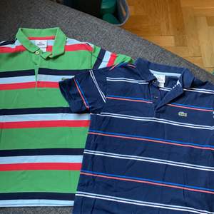 Helt nya pikétröjor från Lacoste. Nypriset styck var 600 kr. 200 kr styck, storlek 10 år