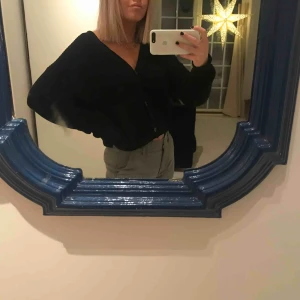  - En svart stickad kofta i storlek L men sitter som en S, frakt tillkommer på ca 70kr annars så möts jag upp i centrala Stockholm, Pris kan diskuteras