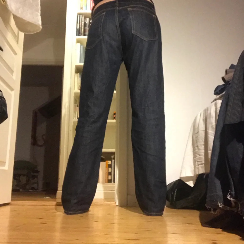 Snygga blåa jeans från dressman! Köparen står för frakt! 🤝Köparen står för frakt!. Jeans & Byxor.