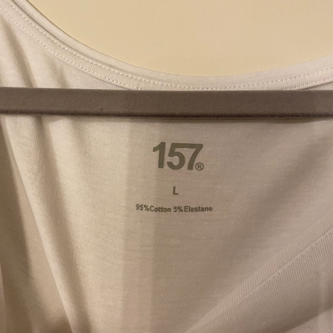 Vanlig vit tröja  - 90