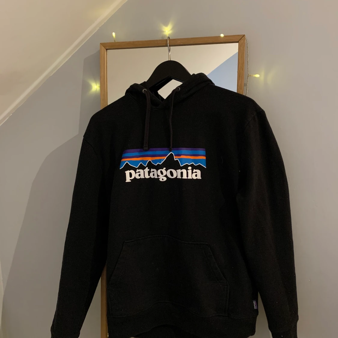 Patagonia hoodie svart