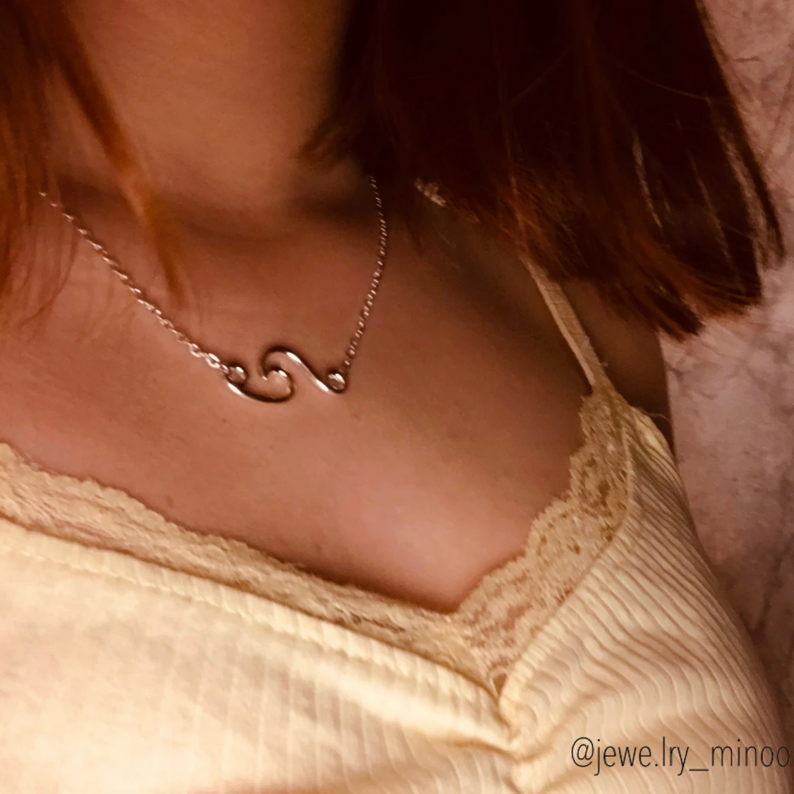 Havsvåg silverhalsband