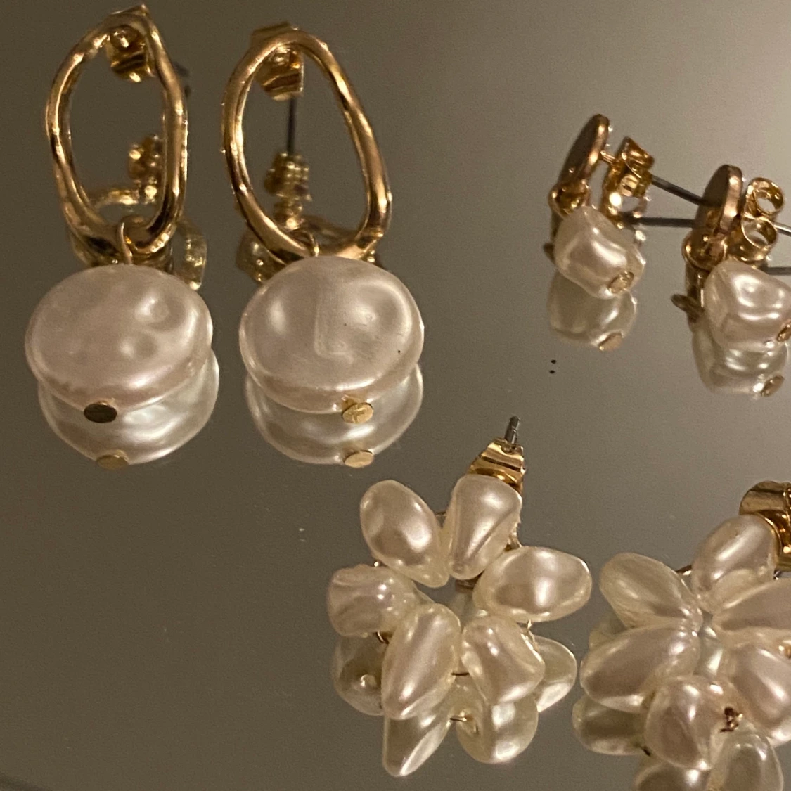 3 par örhängen  - 91