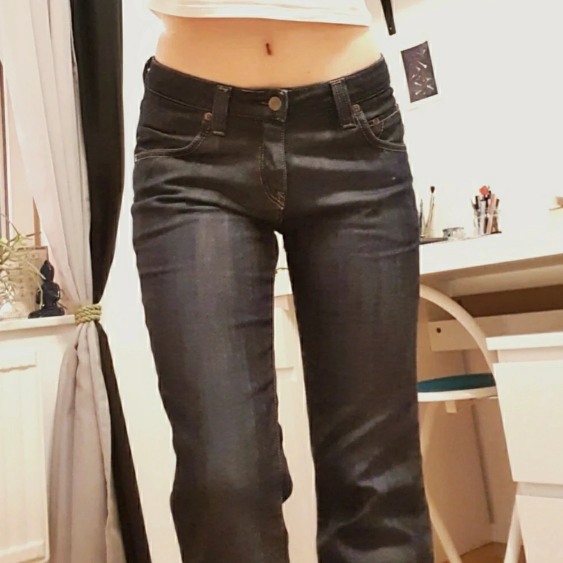 Lågmidjade Lee jeans