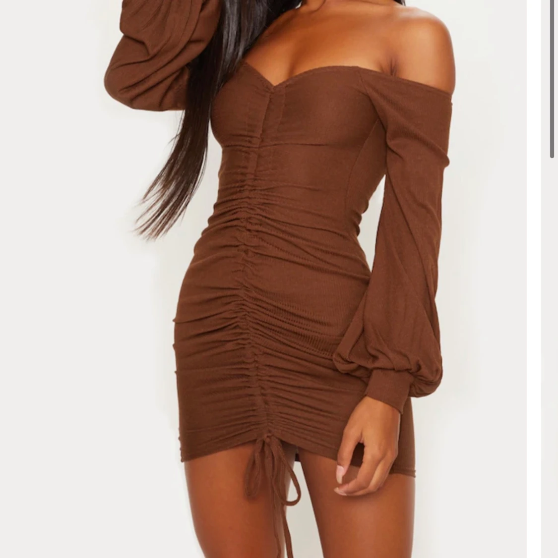 Långärmad klänning 