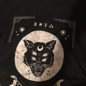 H&M graphic tee - H&M graphic tee med goth tryck. Hund och katt finns i hemmet. 
