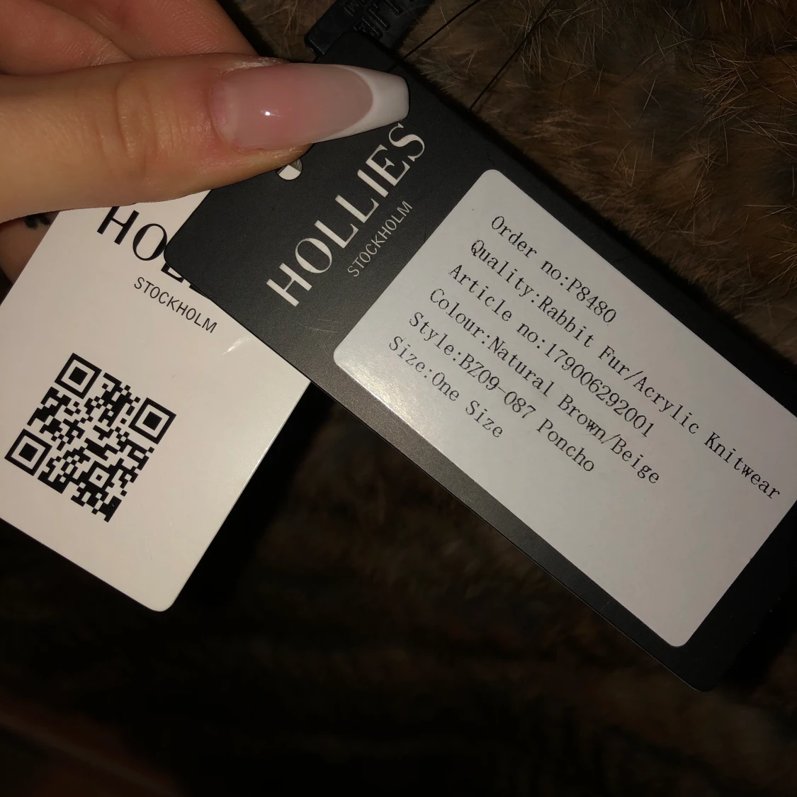 Päls Poncho, Hollies - 91