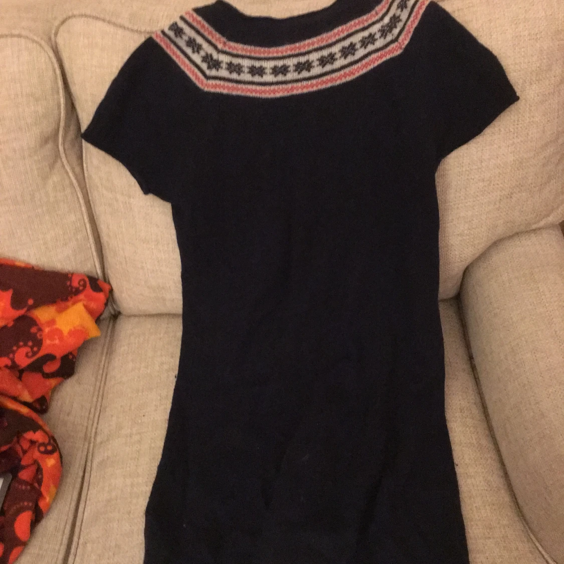 Stickad klänning - 90