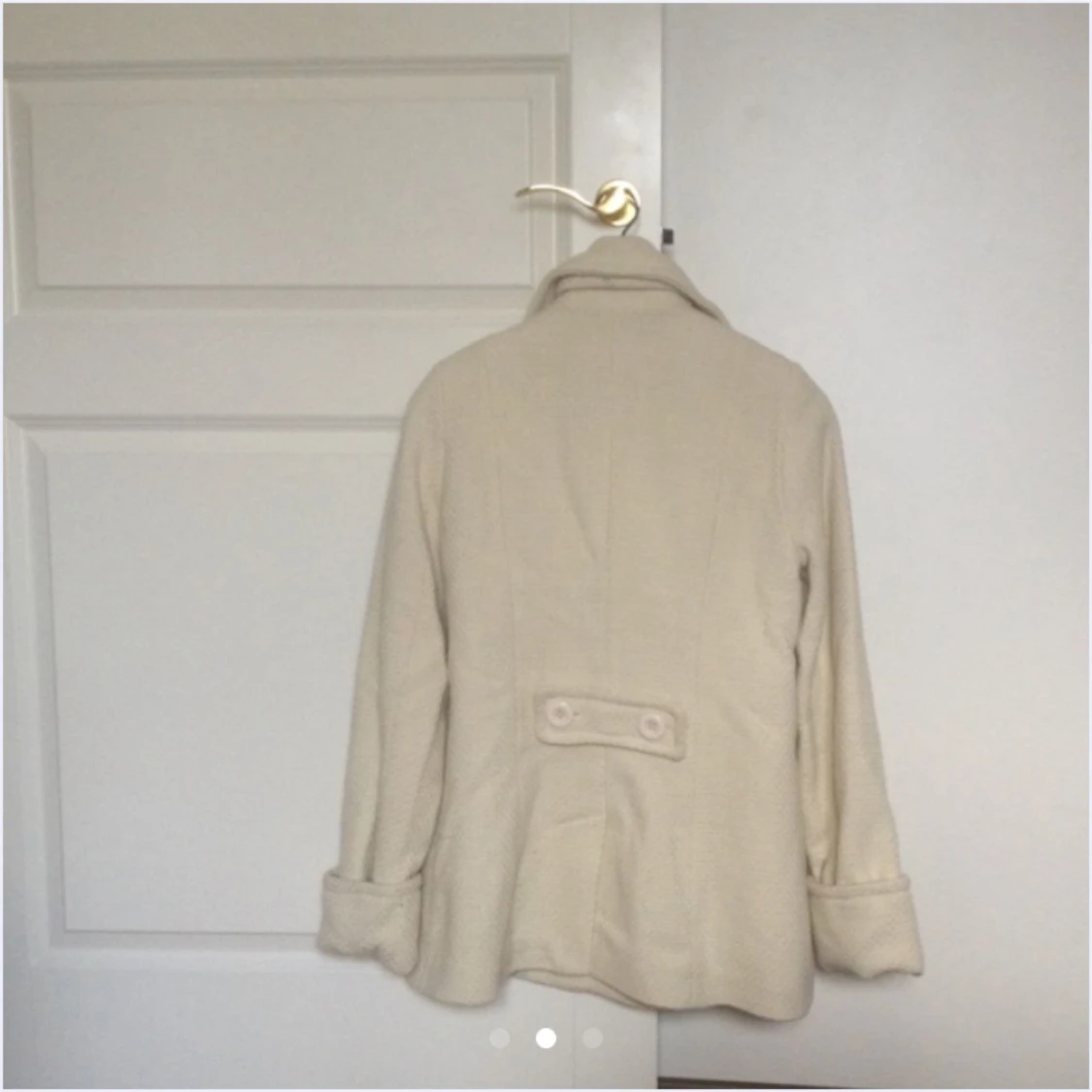 Cremevit offwhite gräddvit kappa - 1509176194