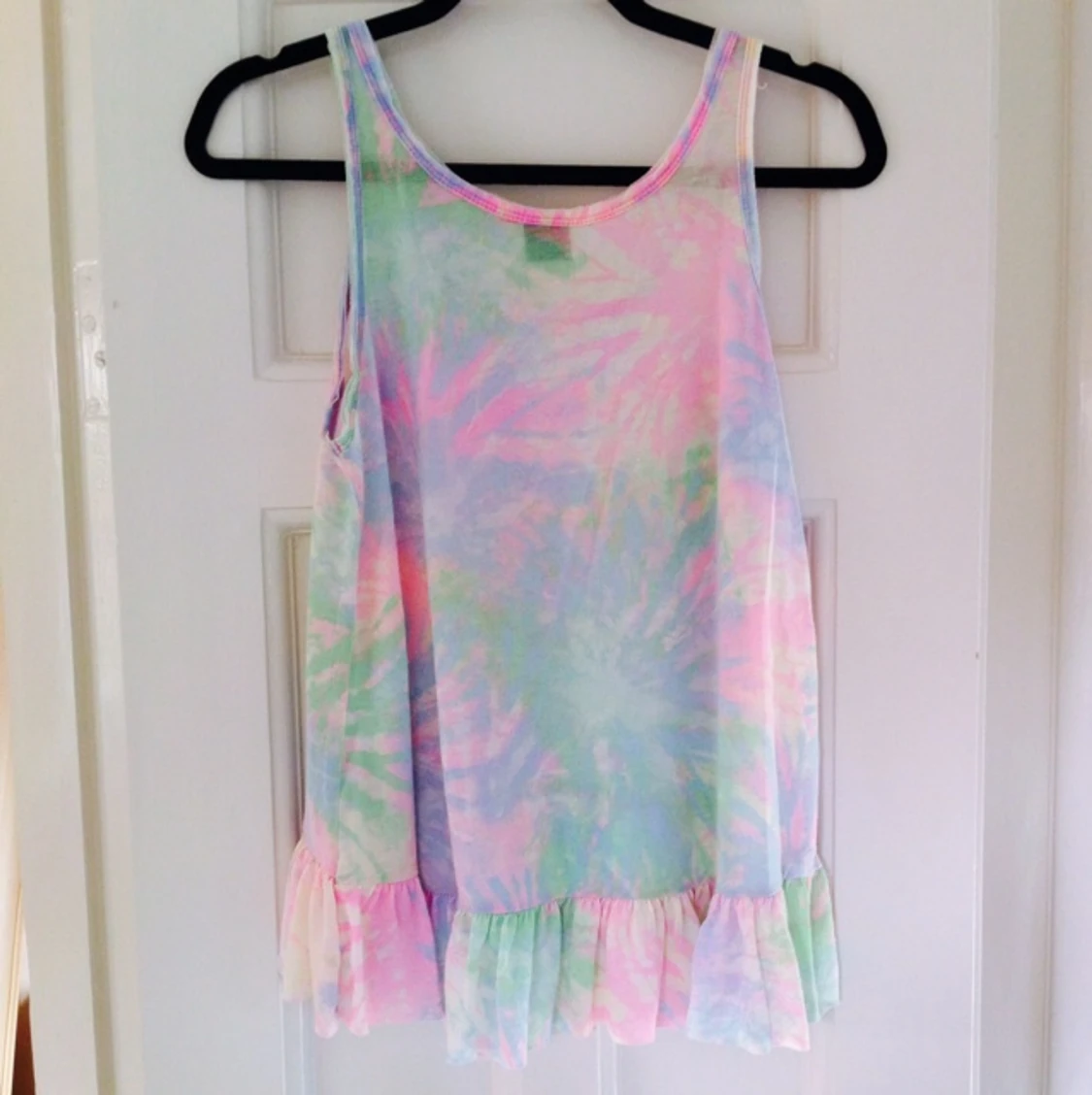 Linne med volanger - Gina Tricot - 1414876128