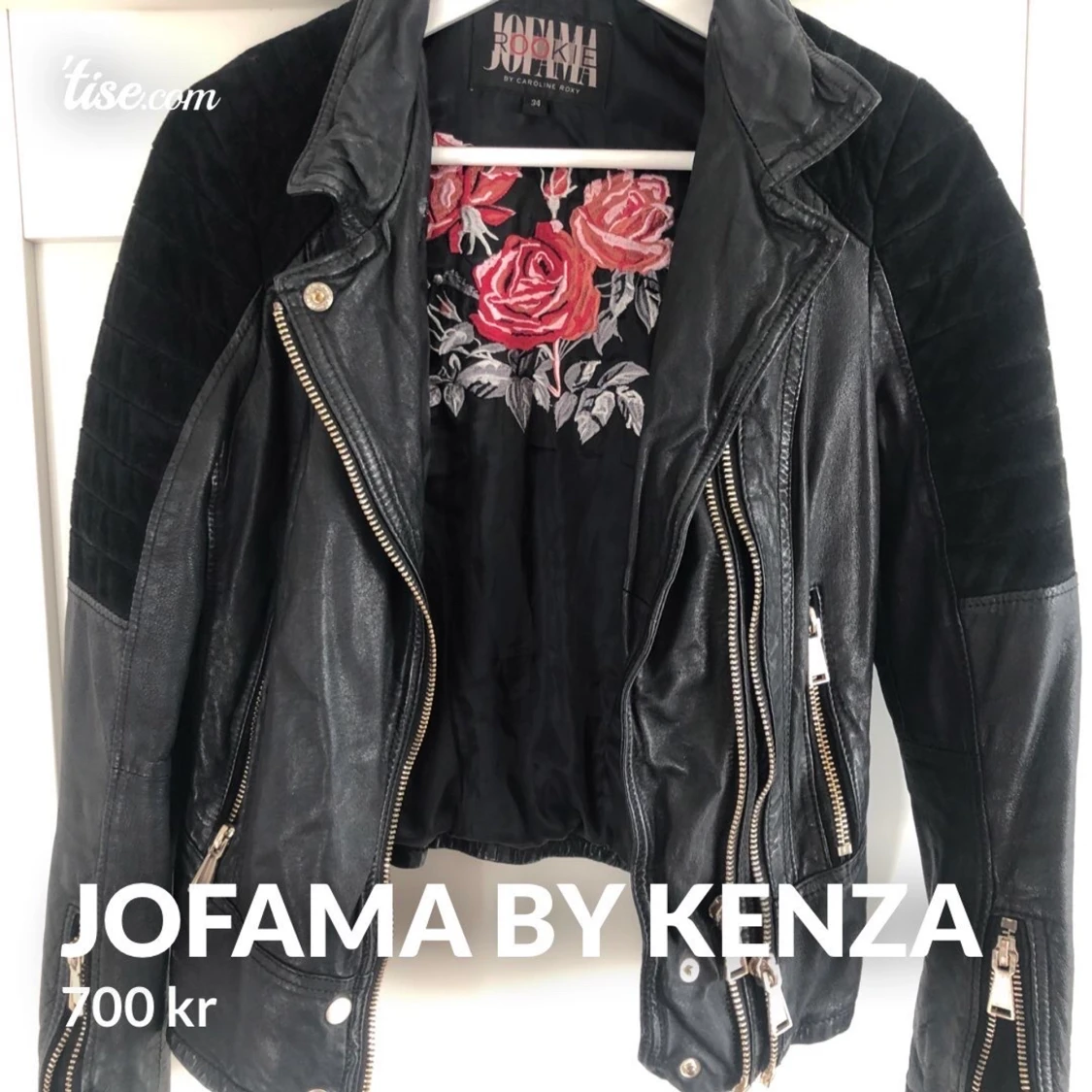 Skinnjacka jofama 