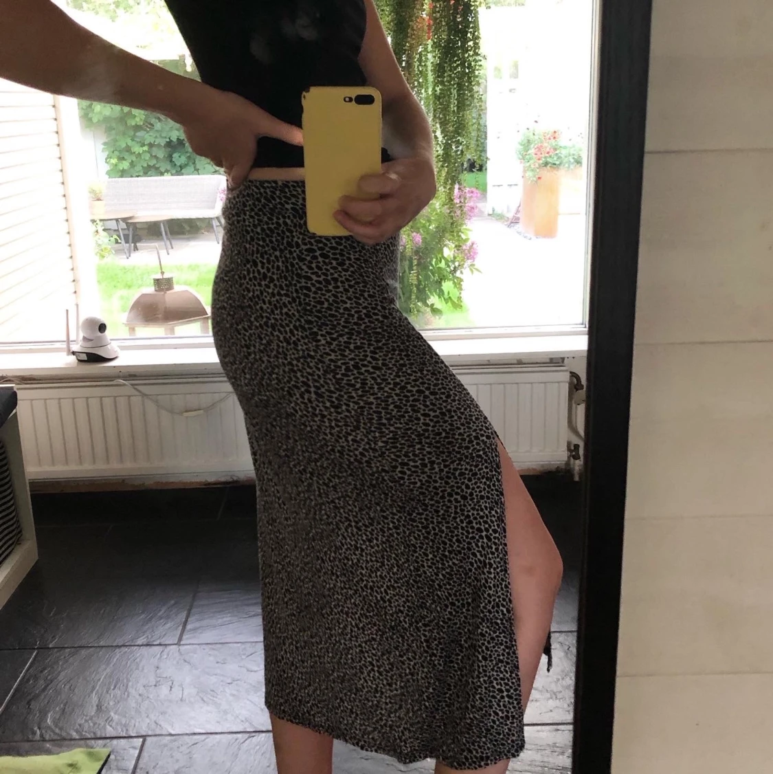 Prickig/leopardkjol - 90