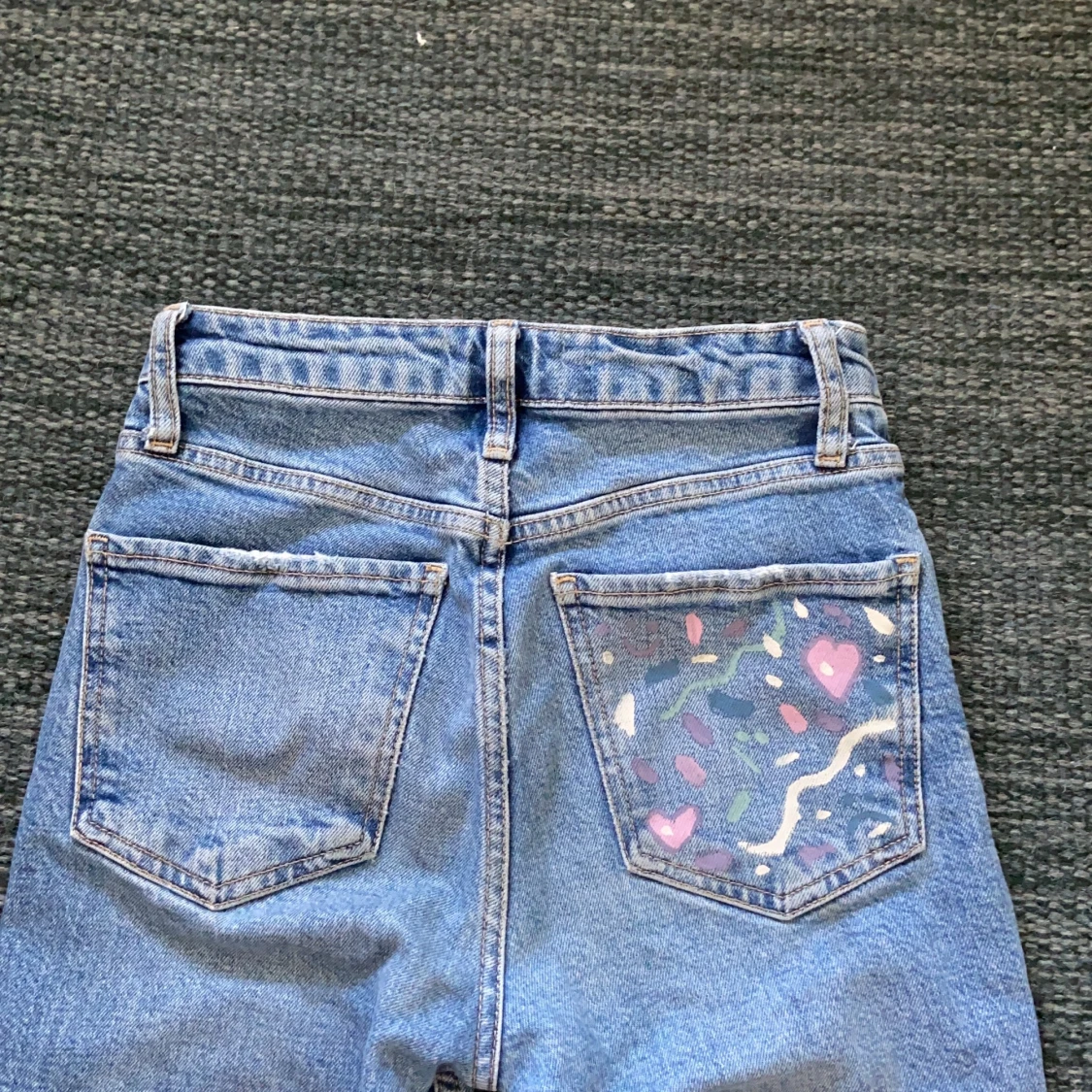 Högmidjade jeans - 90