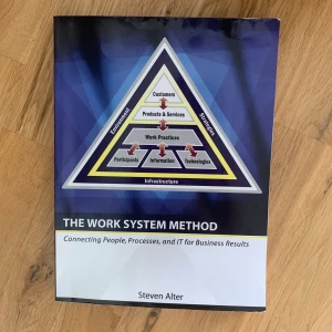Bok, the work system method - Säljer en bok som jag köpt inför högskolan, du kanske behöver den om du ska börja? Den är i nyskick. ISBN: 0-9778497-0-8