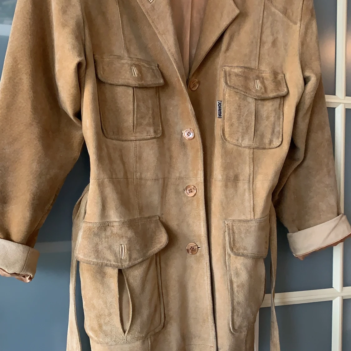 Vintage jofama jacka figursydd - 91