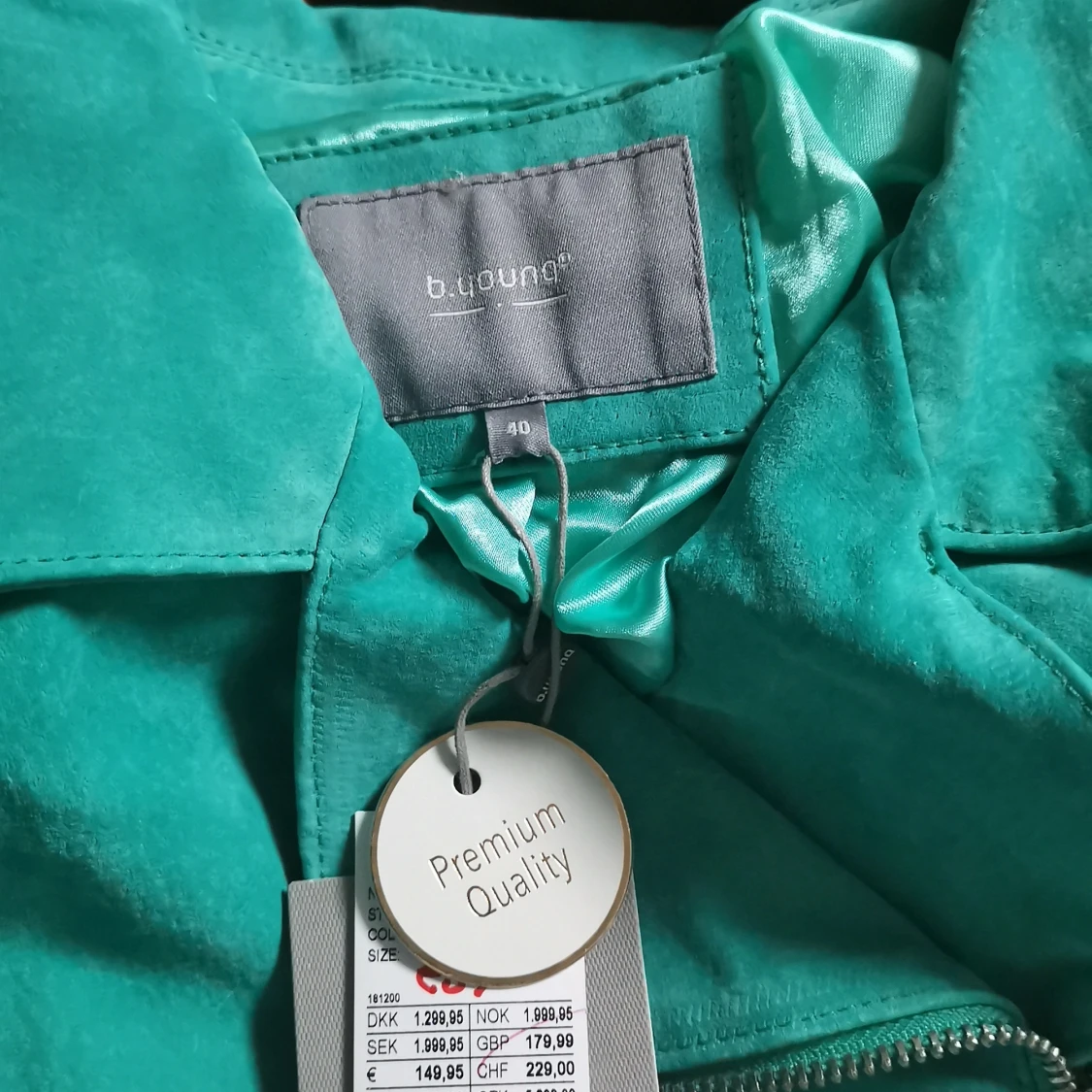 b.young skinnjacka  - 90