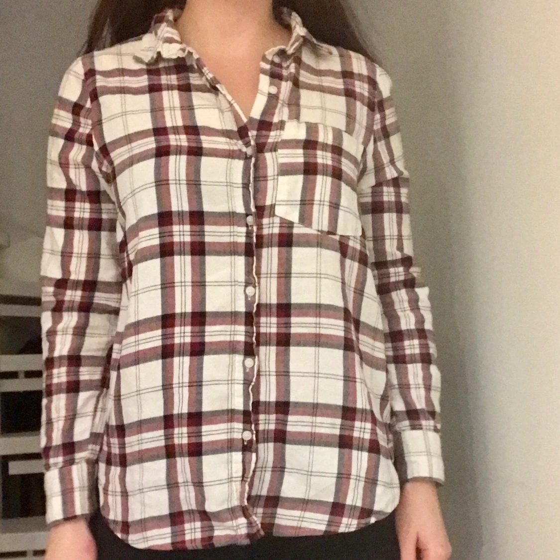 Rutig skjorta strl 40