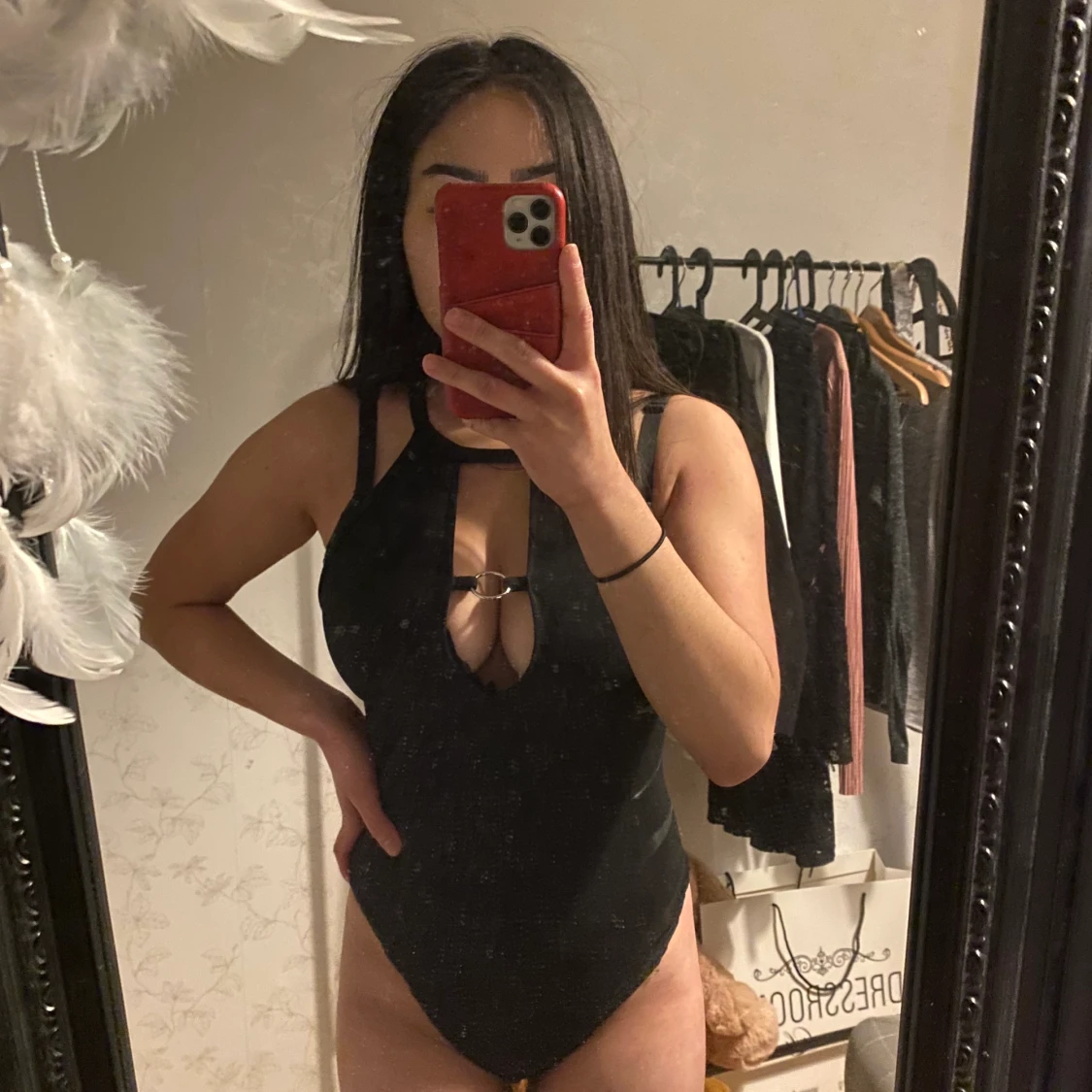 Svart body storlek M - 90