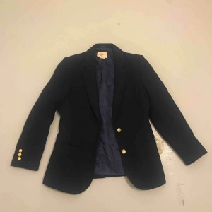  - Vintagefynd⭐️ Marinblå kavaj💙