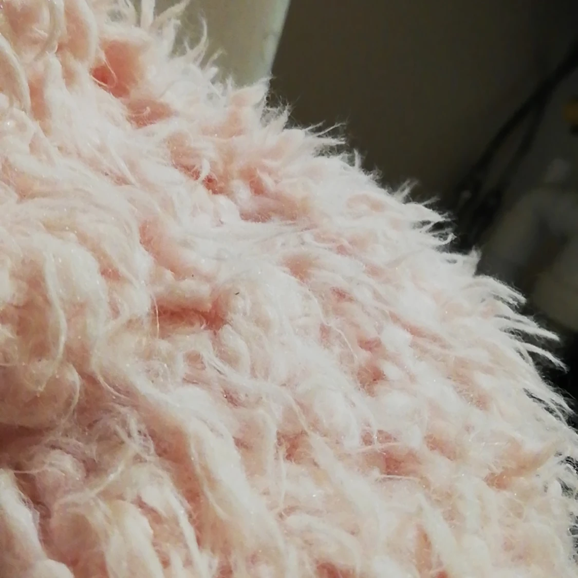 Ljus rosa gosig kofta - 91