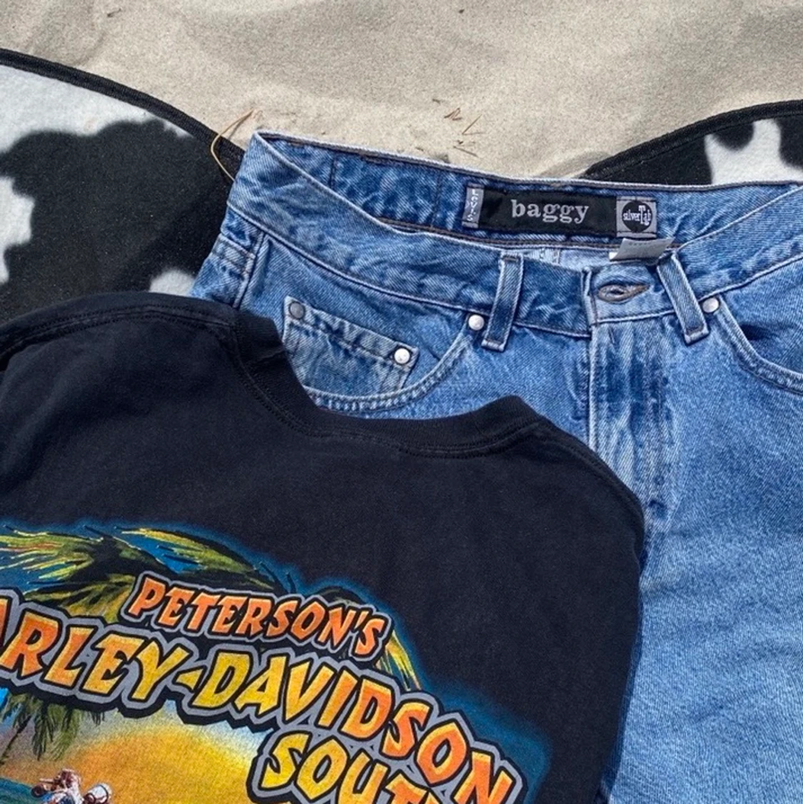Lång Levis shorts