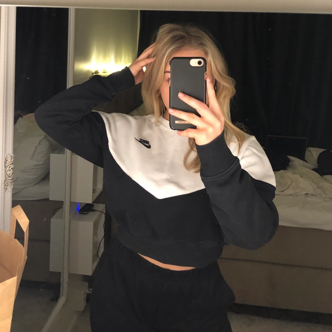 Kroppad Nike tröja - 90