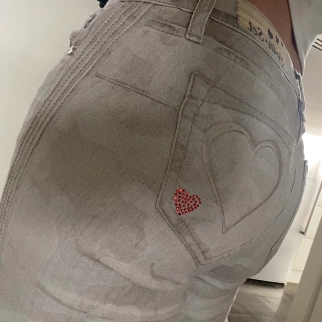 Lågmidjade jeans - 90