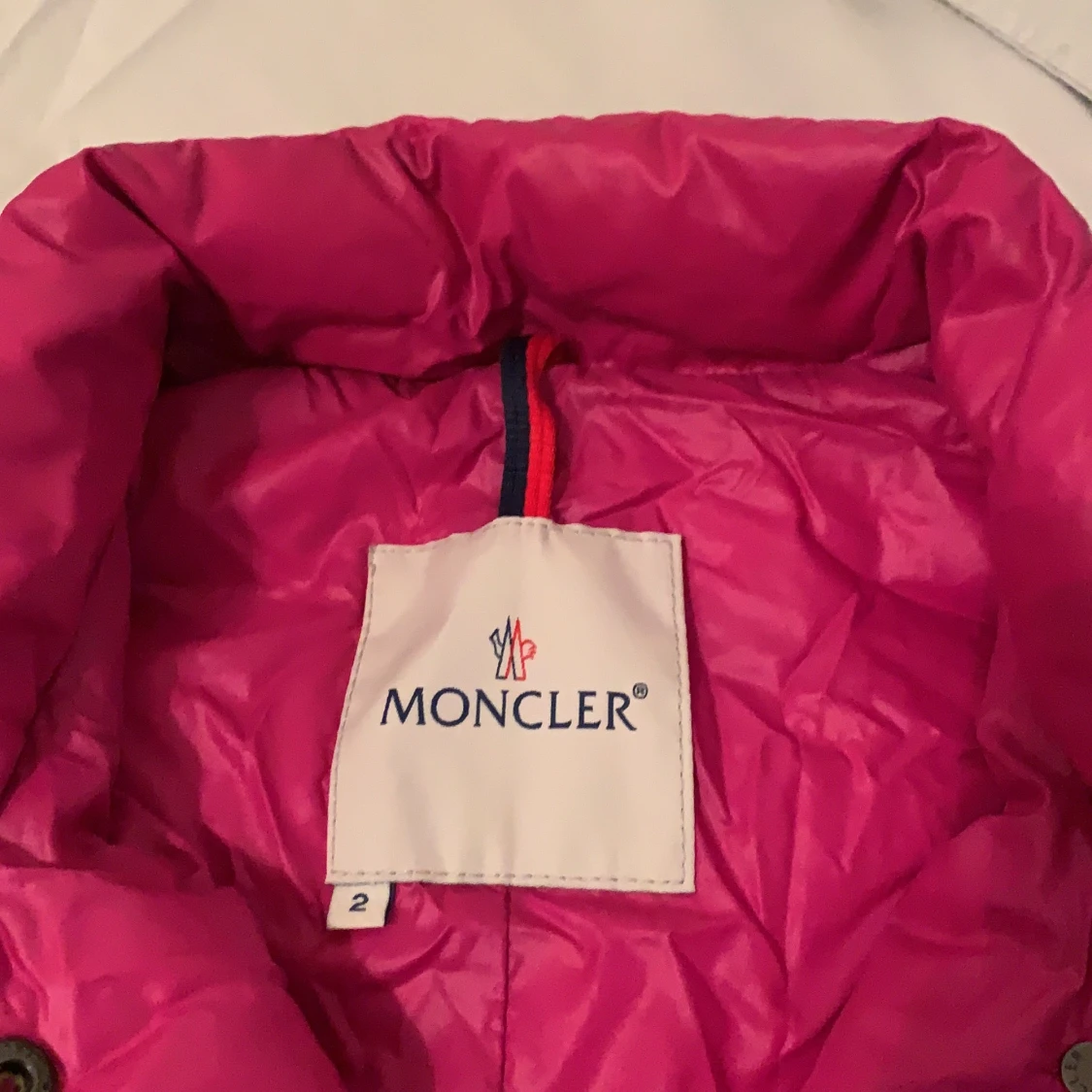 Rosa Moncler väst i storlek xs - 91