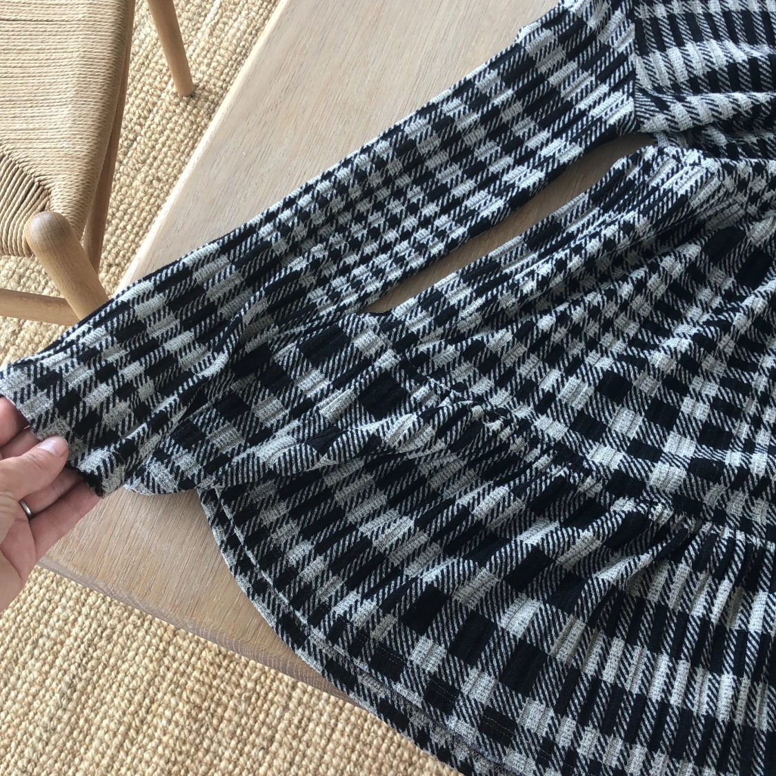 RutMönstrad klänning från Zara  - 91