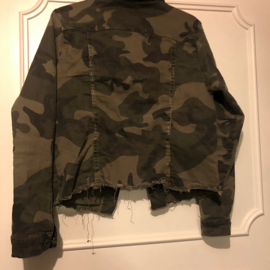 Jeans jacka i militär  - 90