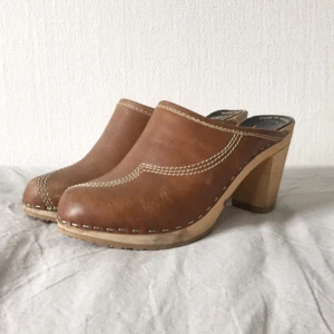  - Träskor, vintage, 60/70-tal. Knappt använda!