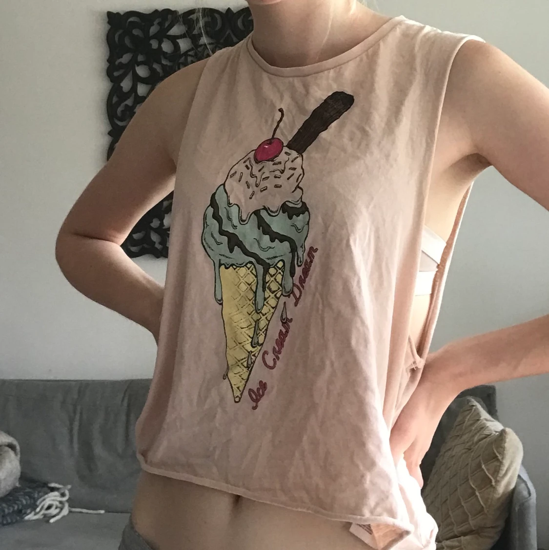 Linne från BikBok med tryck