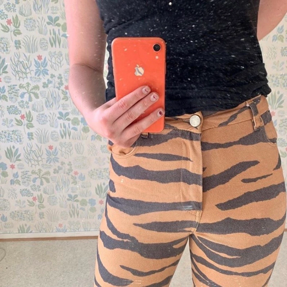 Mönstrade jeans - 91