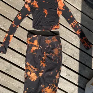 Ett set kjol+Croptop i tiedye storlek XS. Säljs inte separat! 