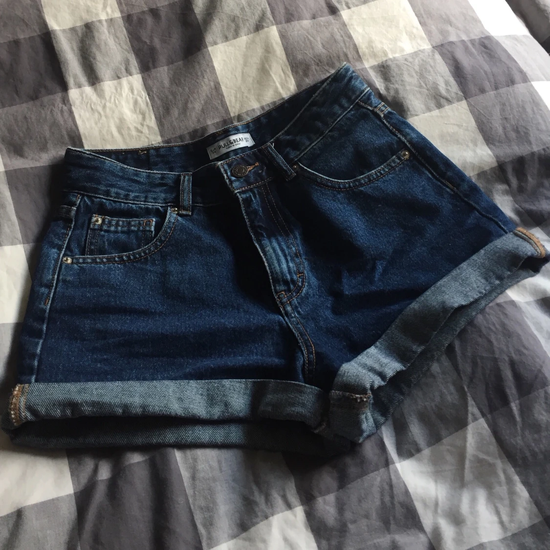 Snygga jeansshorts i jättebra skick! - 90