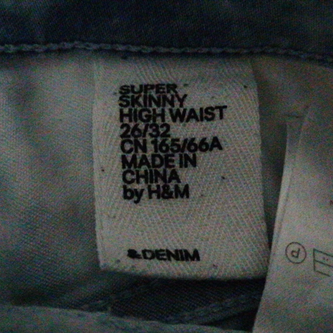 Högmidjade jeans  - 91