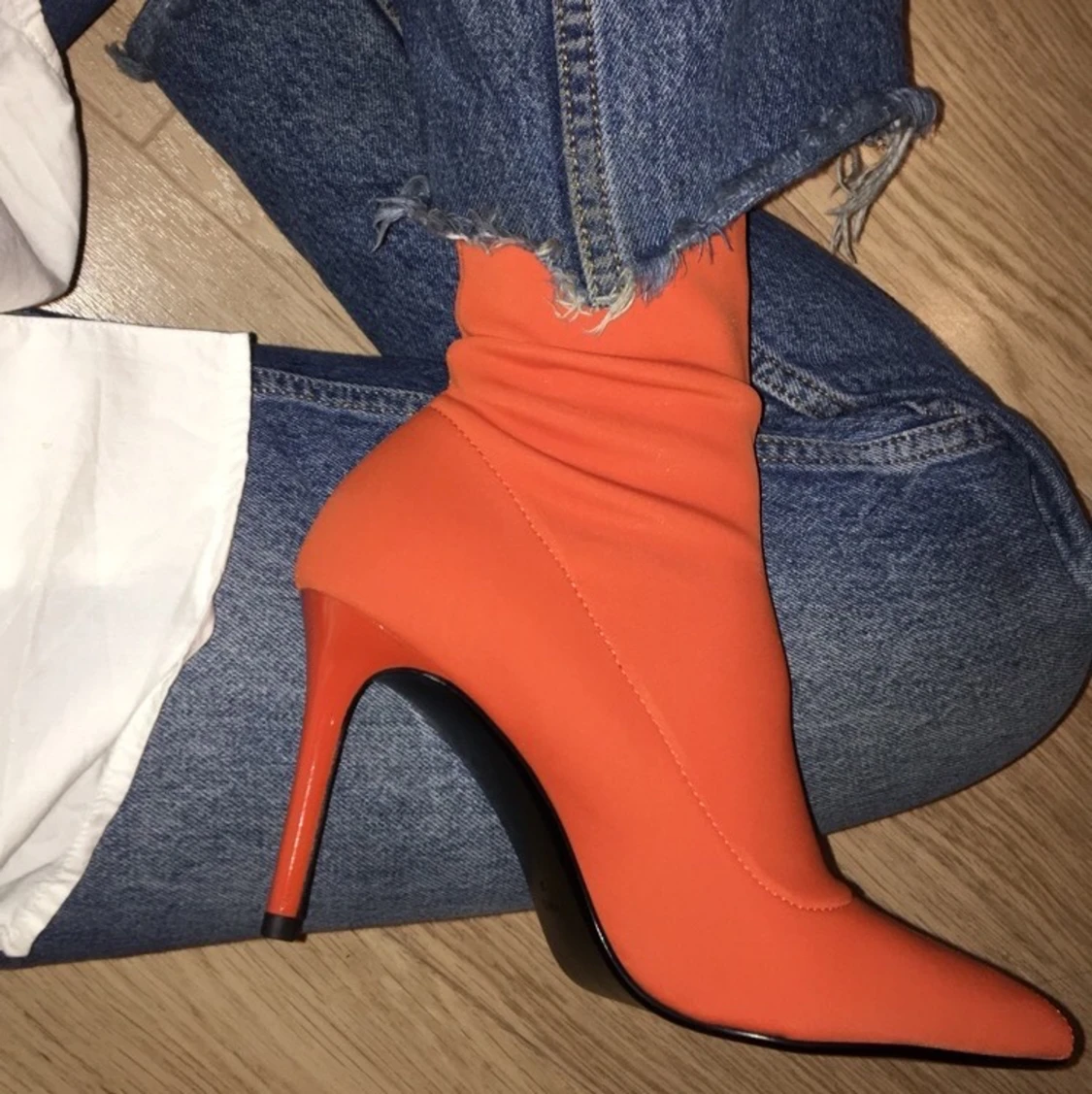 Sockboots från Mango strl 37