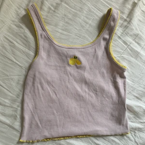 Sött linne med citron-print - Sött sommarlinne, stl S. 