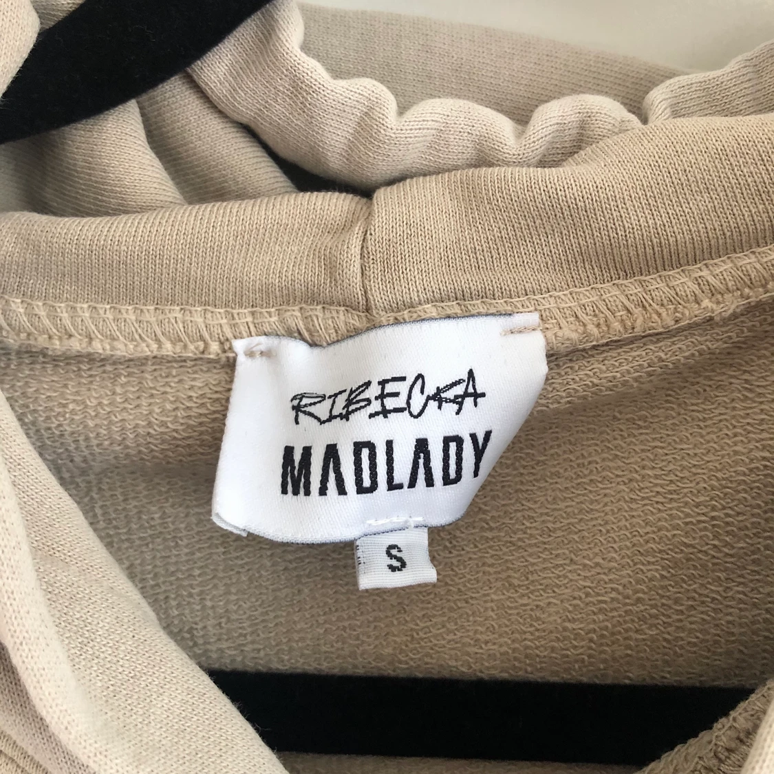 MADLADYxRibecka hoodie beige - 91