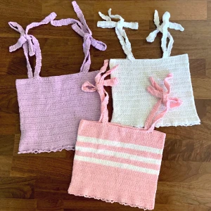 Beställningsvara - Sommartoppar som jag virkat själv. Görs på beställning, valfri färg och mönster ❤️ skicka bild så försöker jag fixa! 